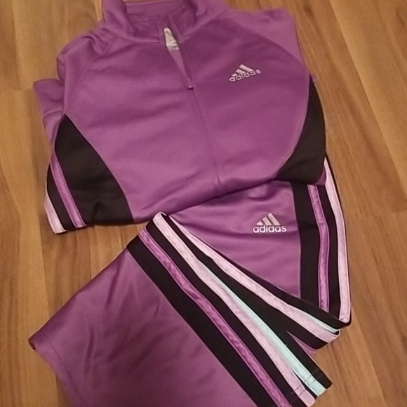 adidas Other - 💜💜Track suit💜💜